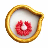 Giftcera Flower Terracotta Diya Soy Wax Candles | Unscented | Pack of 14