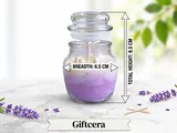 Giftcera Lavender Soy Wax Jar Candle | Aromatherapy Home Decor
